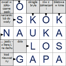 Krzyżówka dla dzieci