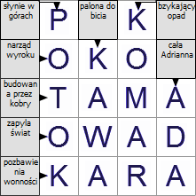 Krzyżówka psotka